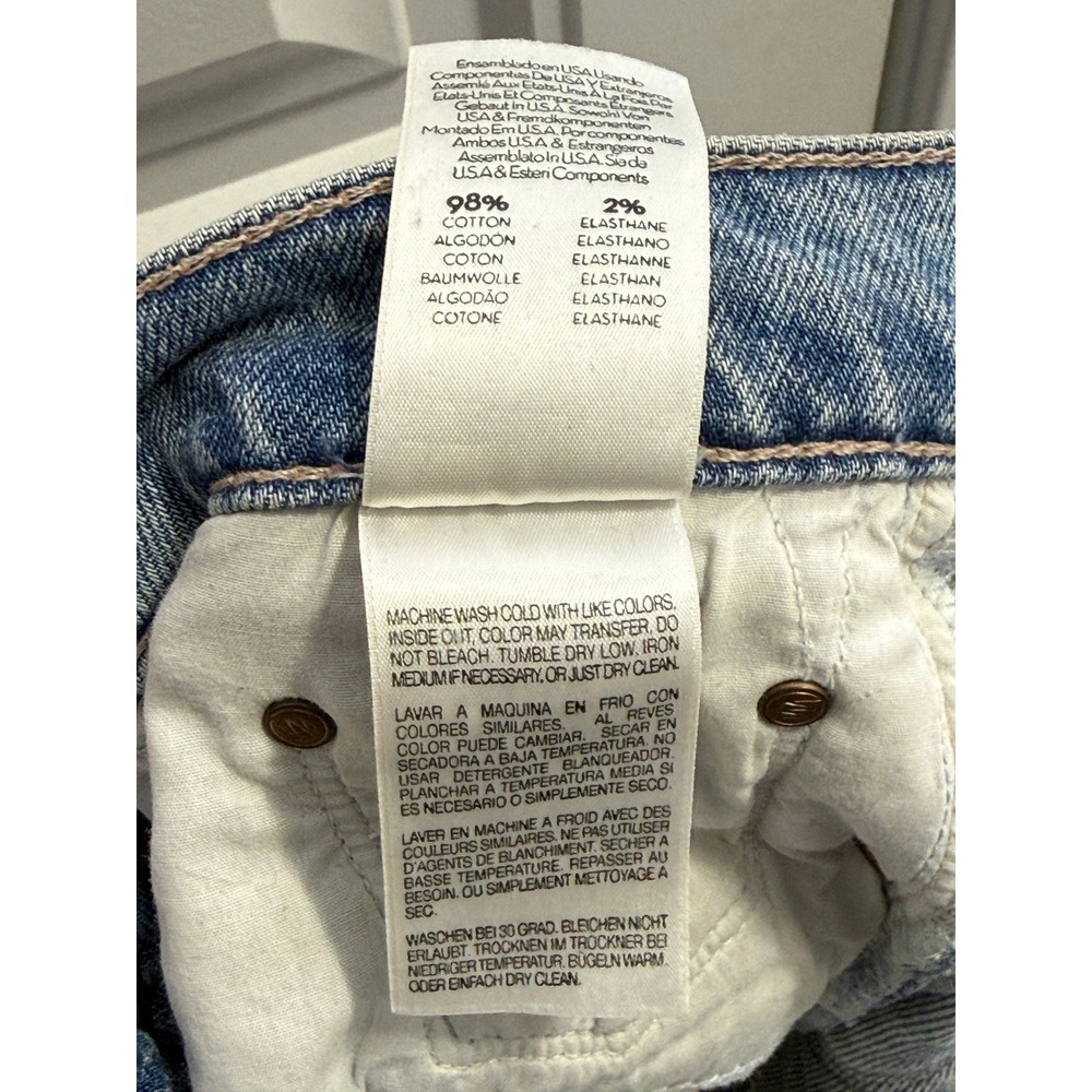 Mother Superior TomCat Quite Contrary Ankle Jeans 27 Quiet Luxury Distressed - Picture 8 of 10